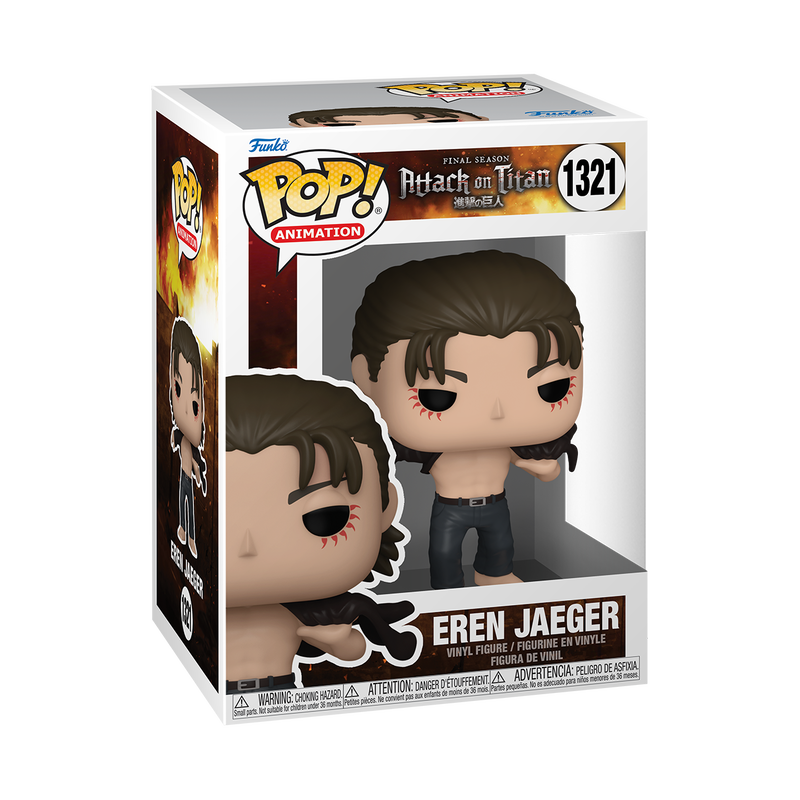 Funko Pop! Animation Attack on Titan - Eren Jaeger #1321