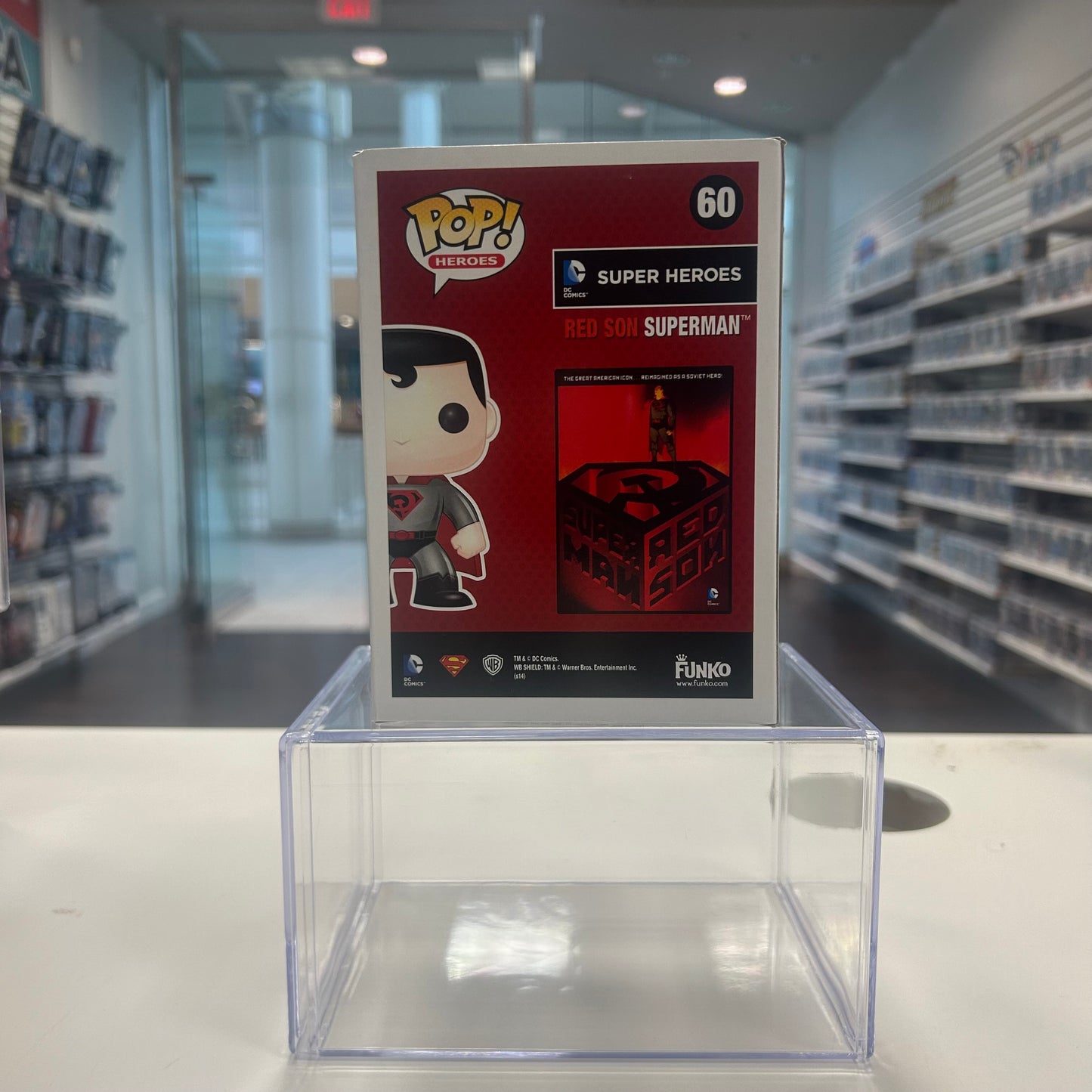 Funko Pop! DC Heroes Comics - Red Son Superman #60 Midtown Comics Exclusive