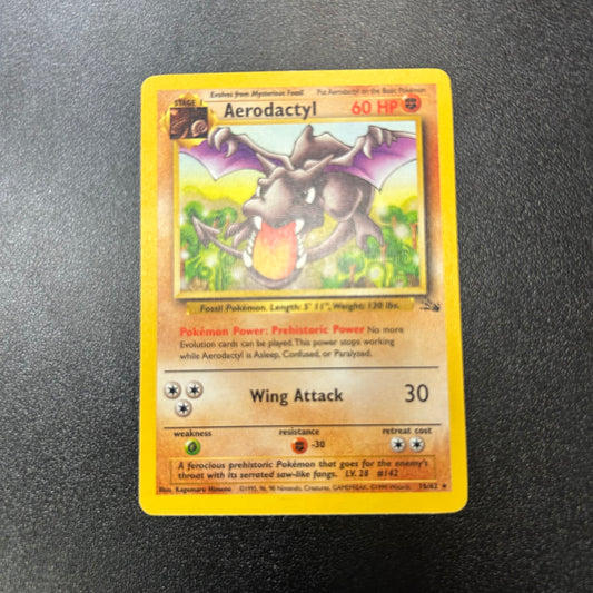 Pokemon TCG Fossil Aerodactyl 16/62