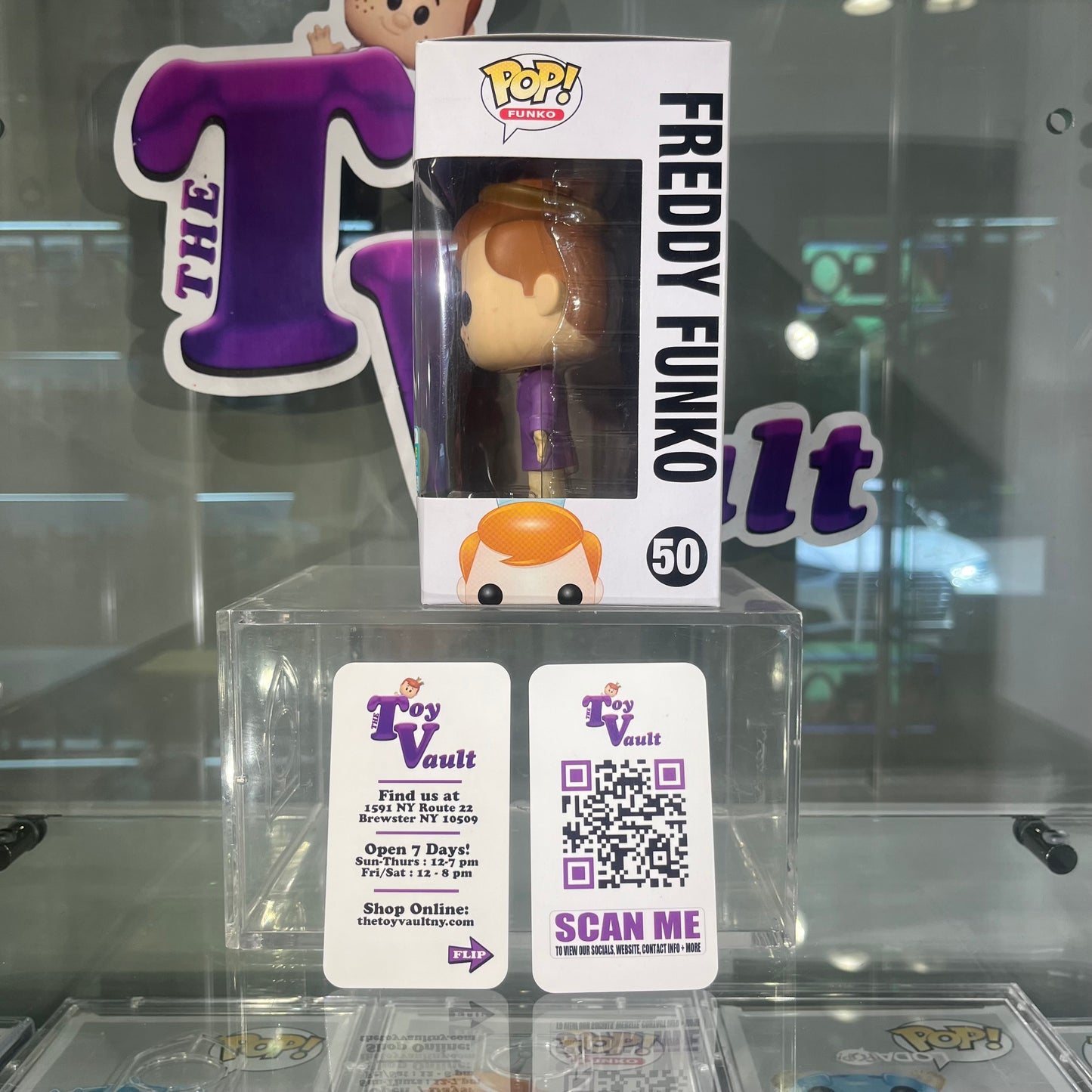 Funko Pop! Icons Movies Charlie and the Chocolate Factory - Freddy Funko as Willy Wonka #50 2016 San Diego Comic Con Exclusive LE 500