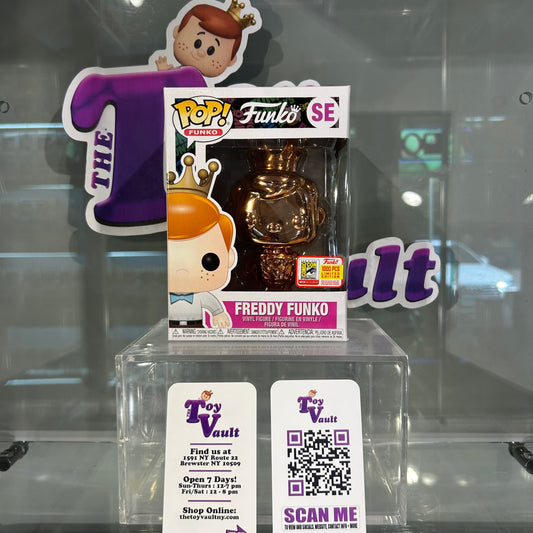 Funko Pop! Icons - Freddy Funko (Orange Chrome) SE 2018 San Diego Comic Con Exclusive LE 1000