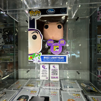 Funko Pop! Disney Toy Story - Buzz Lightyear (Metallic) #02 (9 inch) 2011 San Diego Comic Con Exclusive LE 360