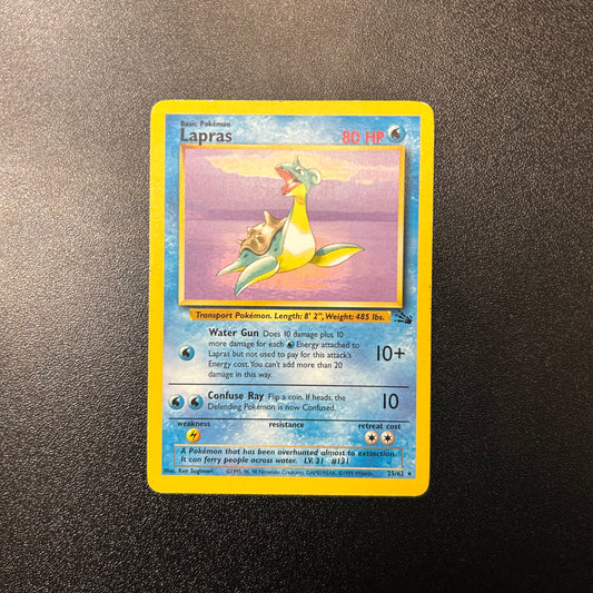 Pokemon TCG Fossil Lapras 25/62