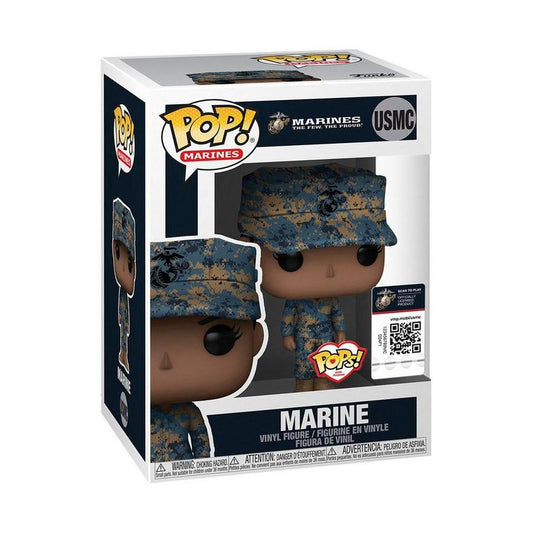 Funko Pop! Icons Military - Marine (African American Female) Pops with Purpose Exclusive