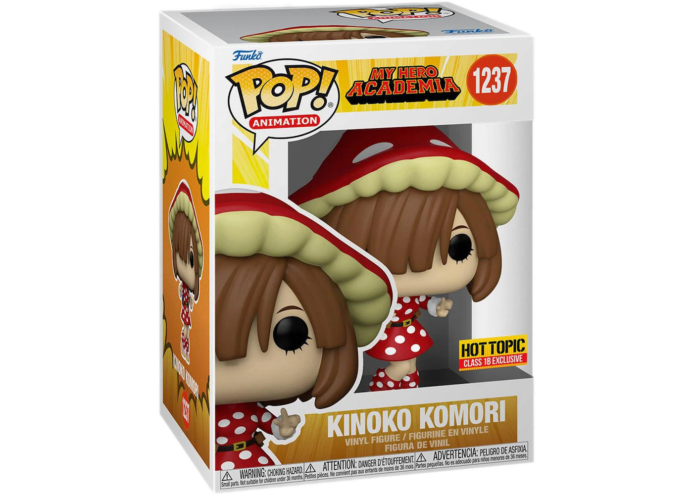 Funko Pop! Animation My Hero Academia - Kinoko Komori #1237 Hot Topic Exclusive