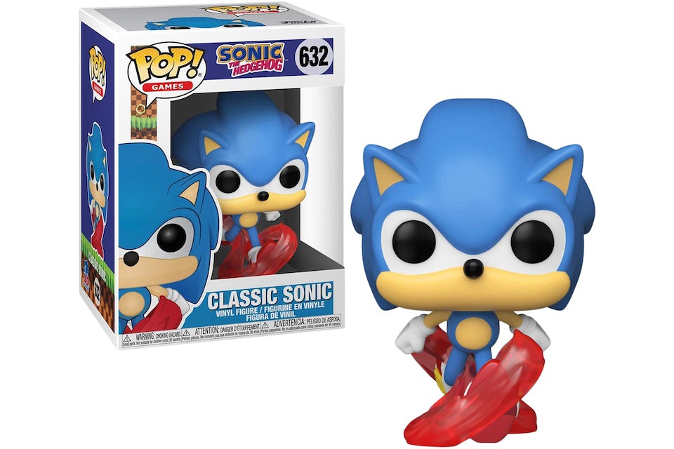 Funko Pop! Games Sonic the Hedgehog - Classic Sonic #632