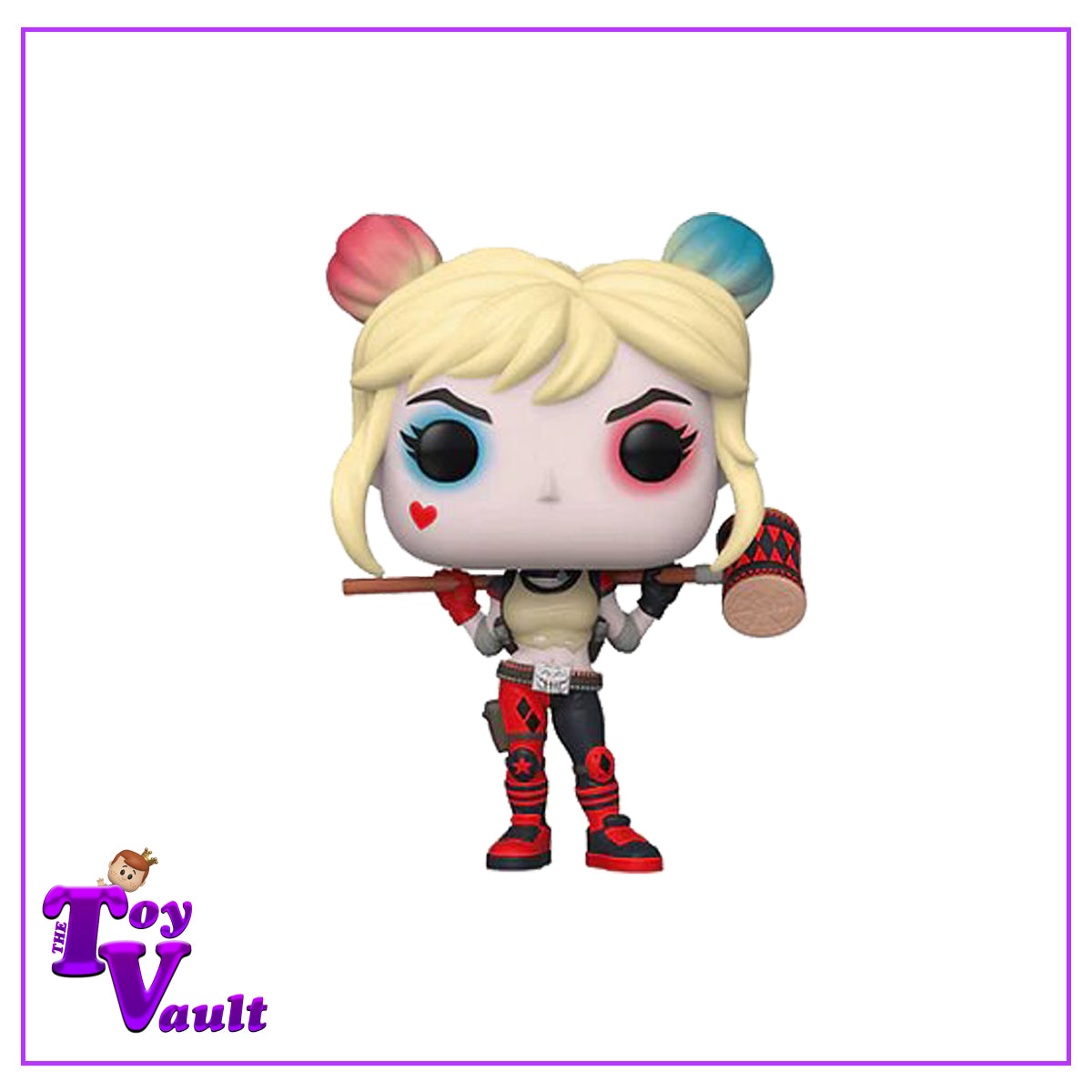 Funko Pop! DC Heroes - Harley Quinn with Mallet #301 GameStop Exclusive