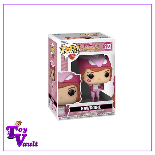 Funko Pop! DC Heroes Bombshells - Hawkgirl (Pink) #223 Breast Cancer Awareness Target Exclusive