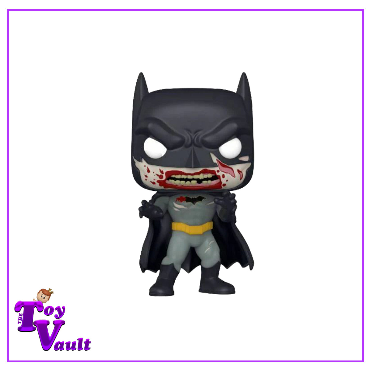 Funko Pop! DC Heroes DCeased - Batman (Bloody) #421 GameStop Exclusive