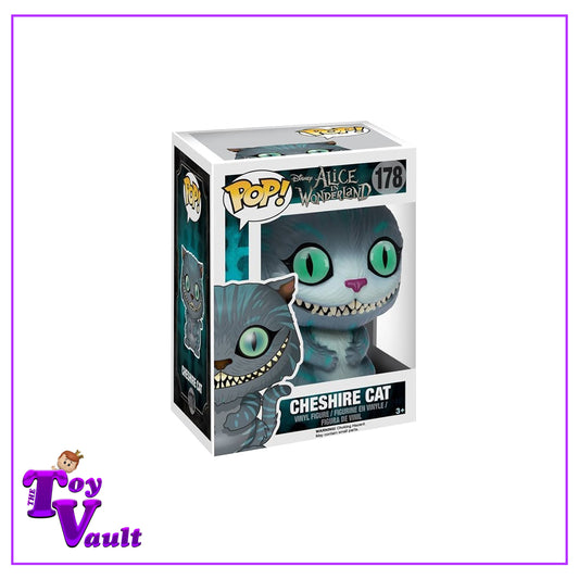 Funko Pop! Disney Alice in Wonderland - Cheshire Cat #178 Flocked Hot Topic Exclusive