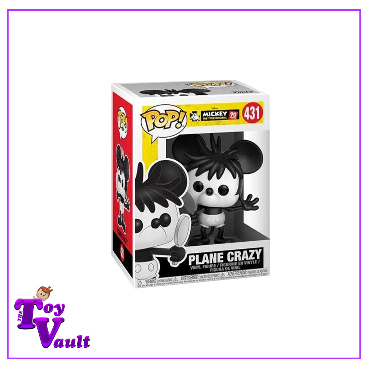 Funko Pop! Disney Mickey The True Original 90th Anniversary - Plane Crazy #431