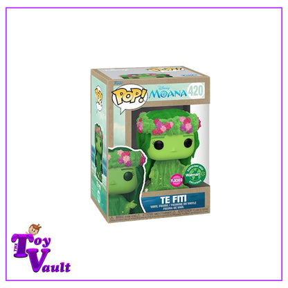 Funko Pop! Disney Moana - Te Fiti #420 Flocked Walmart Earth Day Exclusive