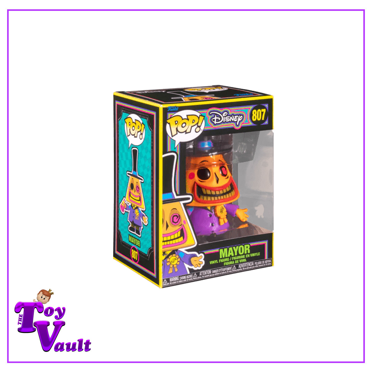 Funko Pop! Disney Nightmare Before Christmas - Mayor #807 Blacklight