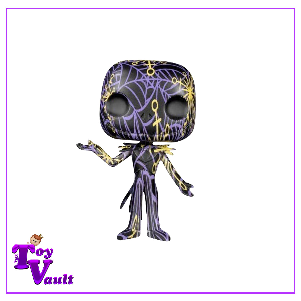 Funko Pop! Disney Nightmare Before Christmas - Jack Skellington #07 Art Series Special Edition Exclusive