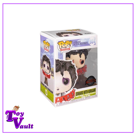 Funko Pop! Horror Edward Scissorhands - Edward with Kirigami #984 Walmart Exclusive