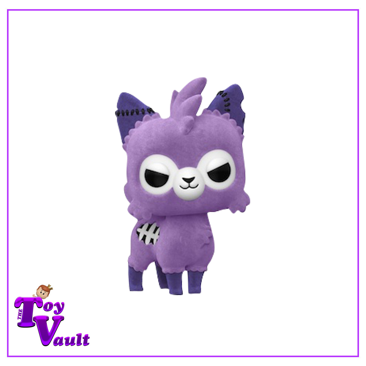 Funko Pop! Icons Tasty Peach - Zombie Alpaca (Purple) #05 Flocked Special Edition Exclusive