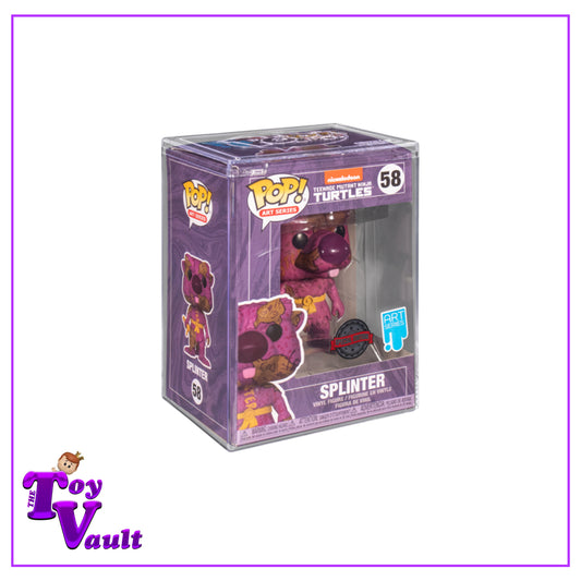 Funko Pop! Movies Teenage Mutant Ninja Turtles - Splinter #58 Art Series Target Exclusive