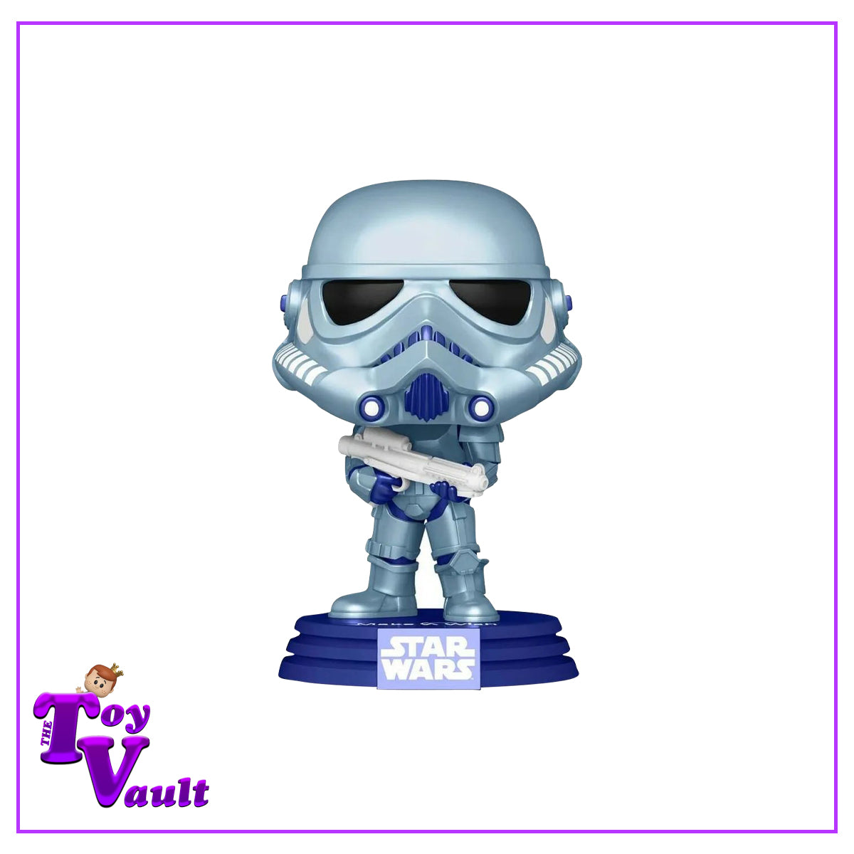 Funko Pop! Star Wars Make a Wish - Stormtrooper (Blue) SE Pops with Purpose GameStop Exclusive