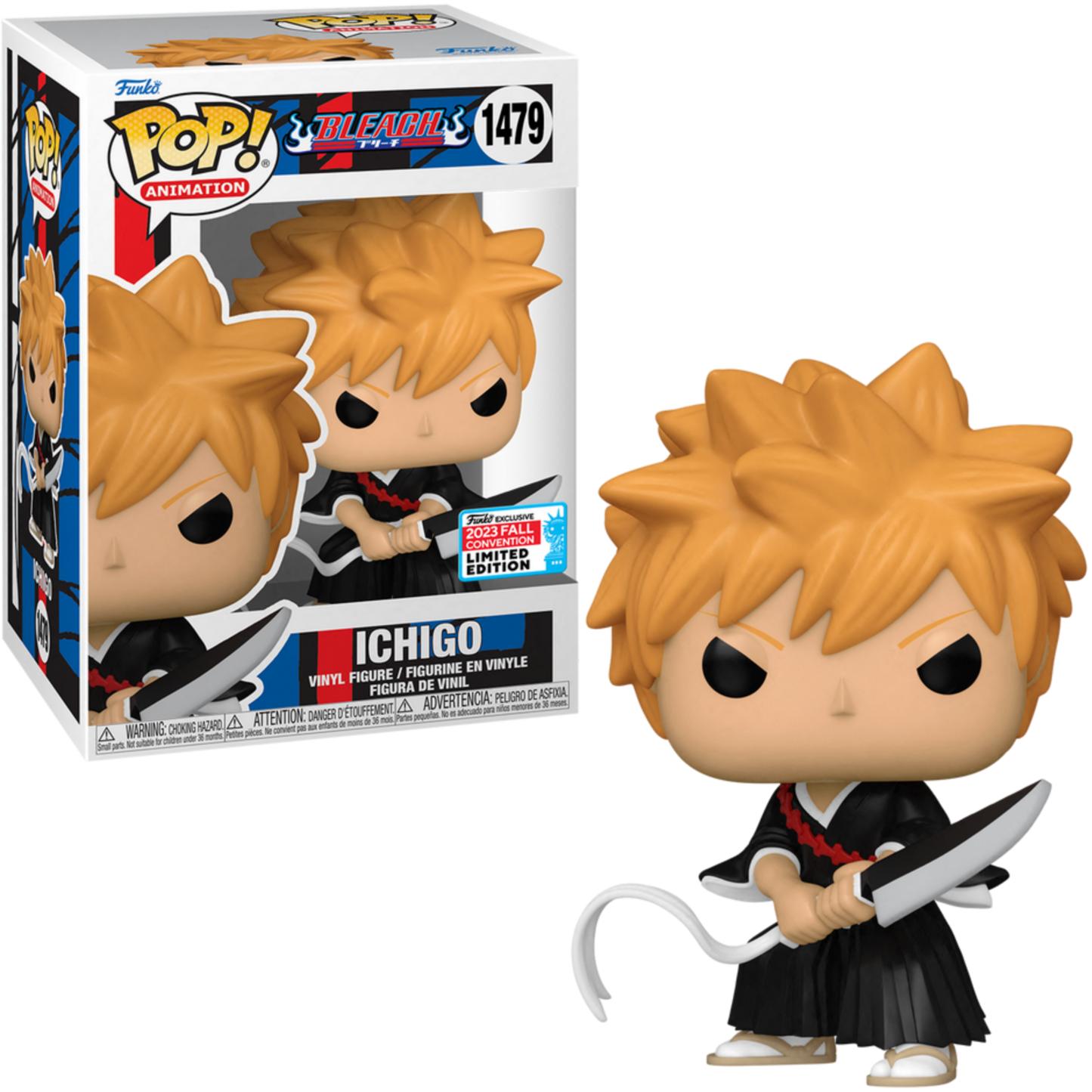 Funko Pop! Animation Bleach - Ichigo #1479 NYCC 2023 Shared Exclusive