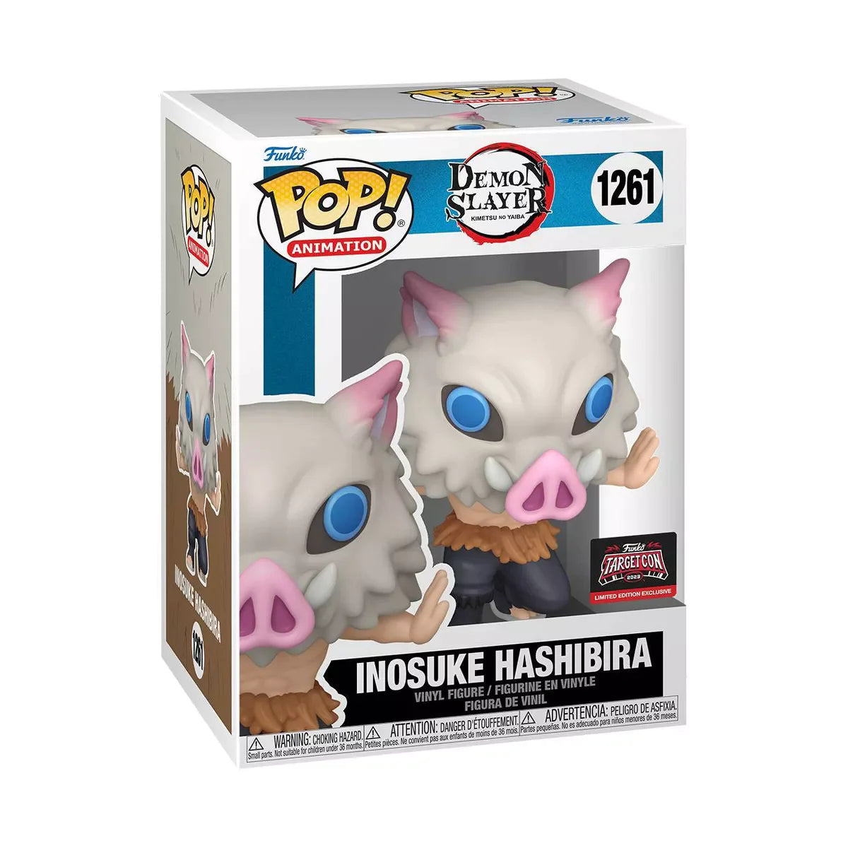 Funko Pop! Animation Demon Slayer - Inosuke Hashibira #1261 Target Con Exclusive