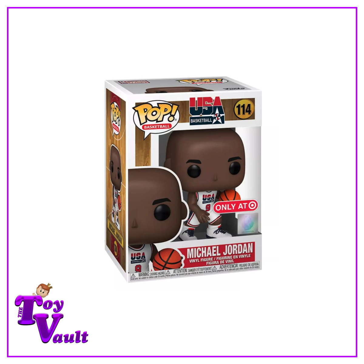 Funko Pop! Sports NBA Basketball - Michael Jordan #114 Target Exclusive (USA Olympic Team)