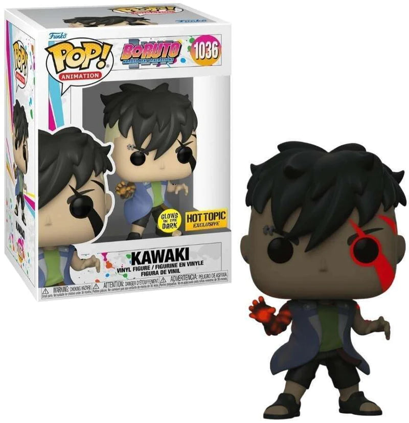 Funko Pop! Animation Boruto - Kawaki #1036 Glow in the Dark Hot Topic Exclusive