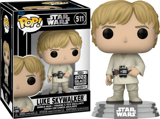 Funko Pop! Star Wars - Luke Skywalker #511 2022 Galactic Convention Exclusive