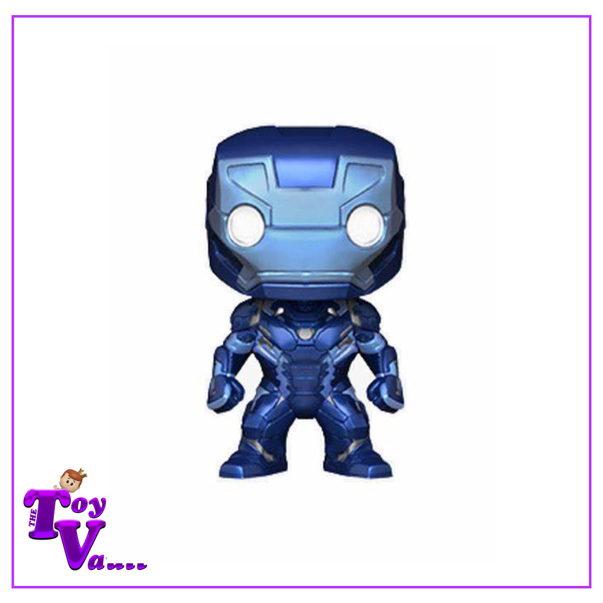 Funko Pop! Marvel Avengers Make a Wish - Iron Man (Blue) SE Pops with Purpose Funko Shop Exclusive