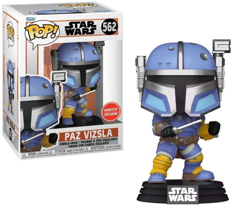 Funko Pop! Star Wars Mandalorian - Paz Vizla #562 GameStop Exclusive