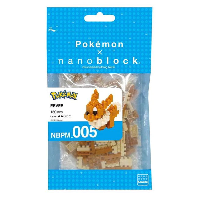 Nanoblocks Games Pokemon - Eevee Micro Block Building Set