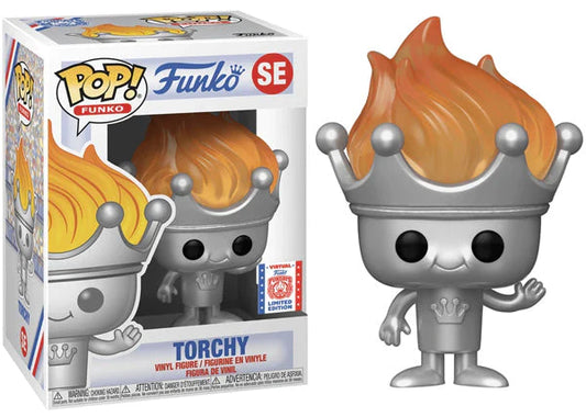 Funko Pop! Icons - Torchy SE 2021 Virtual Fundays Exclusive