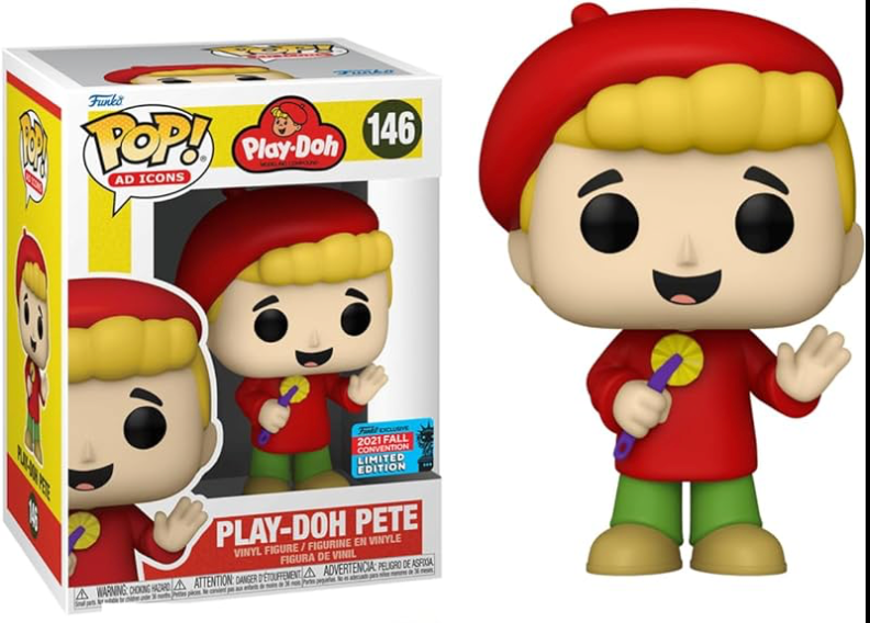 Funko Pop! Icons Play Doh - Play-Doh Pete #146 NYCC 2021 Shared Exclusive