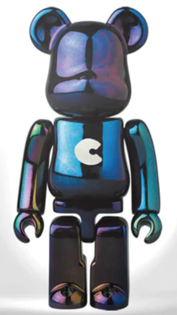 Medicom BE@RBRICK Series 43 Iridescent Letter C Bearbrick (100%)