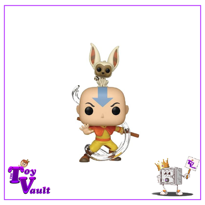 Funko Pop! Animation Avatar the Last Airbender - Aang with Momo #534