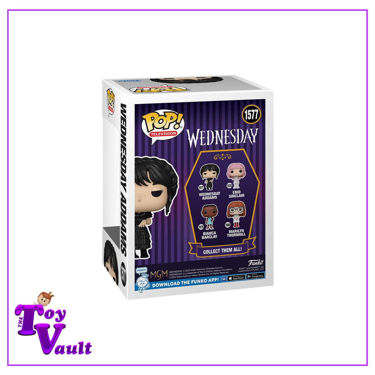 Funko Pop! Horror Television Wednesday (The Addams Family) - Rave'n Dance Wednesday Addams #1577