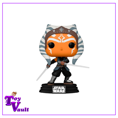 Funko Pop! Star Wars The Mandalorian - Ahsoka with Sabers #464