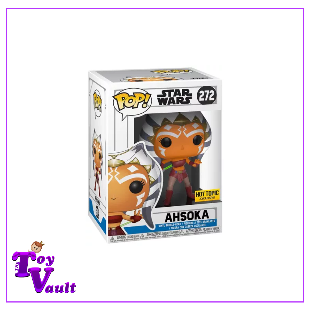 Funko Pop! Star Wars The Clone Wars - Ahsoka #272 Hot Topic Exclusive