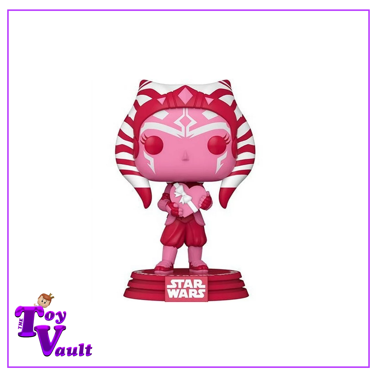 Funko Pop! Star Wars Valentine's Day - Ahsoka (Pink) #496