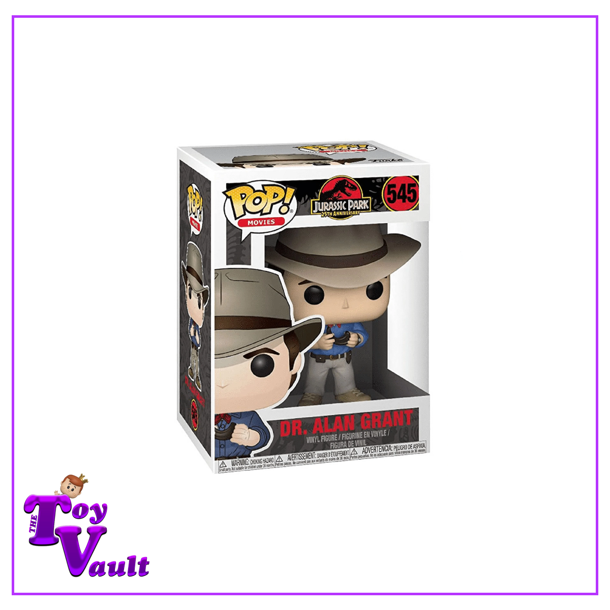 Funko Pop! Movies Jurassic Park - Dr. Alan Grant #545