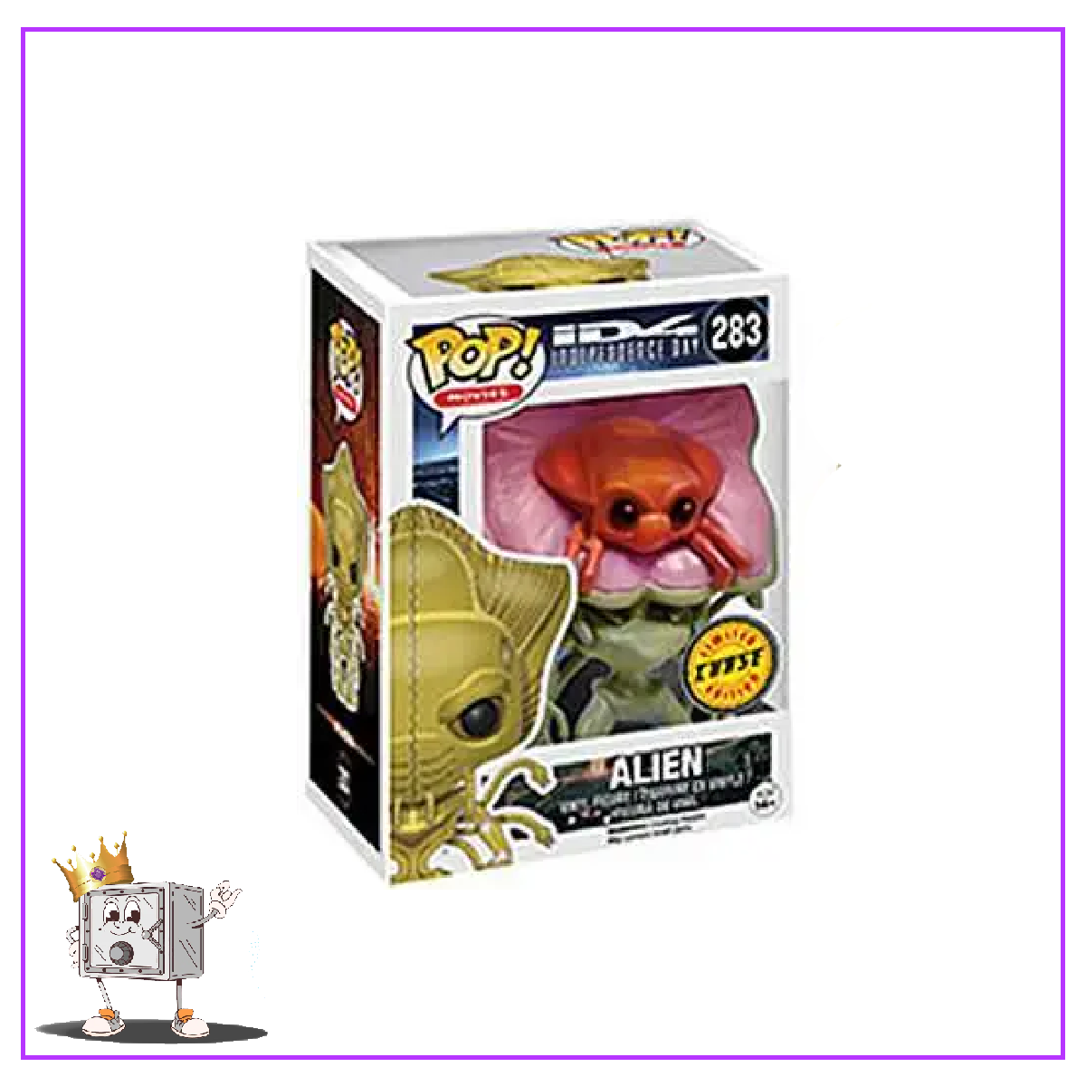 Funko Pop! Horror Movies Independence Day 4 - Alien #283 Exposed Chase