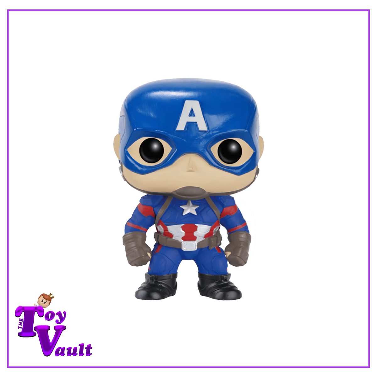 Funko Pop! Marvel Avengers Civil War - Captain America #125