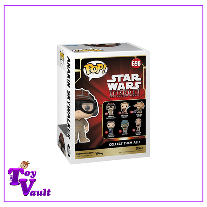 Funko Pop! Star Wars Episode 1 The Phantom Menace - Anakin Skywalker with Helmet #698