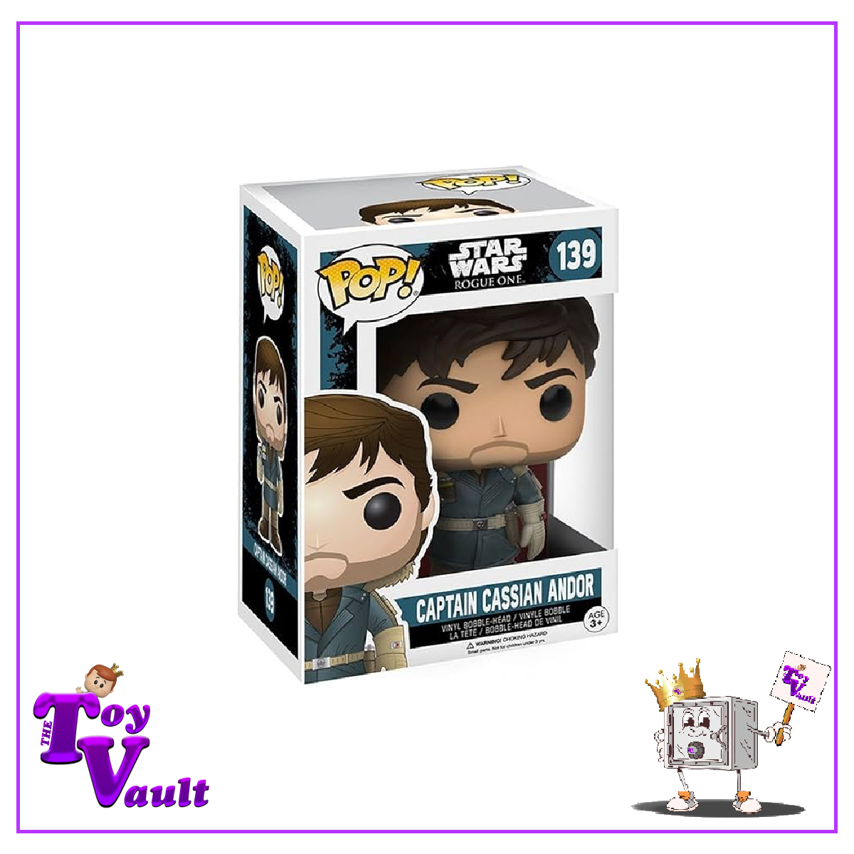 Funko Pop! Star Wars Rogue One - Captain Cassian Andor #139