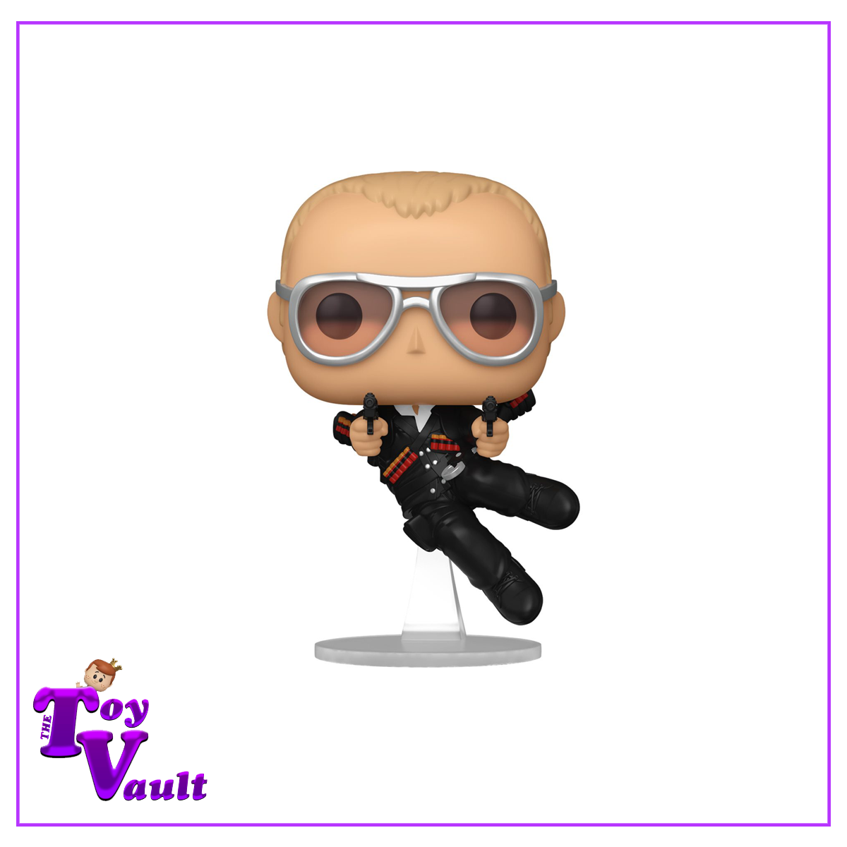 Funko Fusion Pop! Games Hot Fuzz - Nicholas Angel #997 with Digital Token