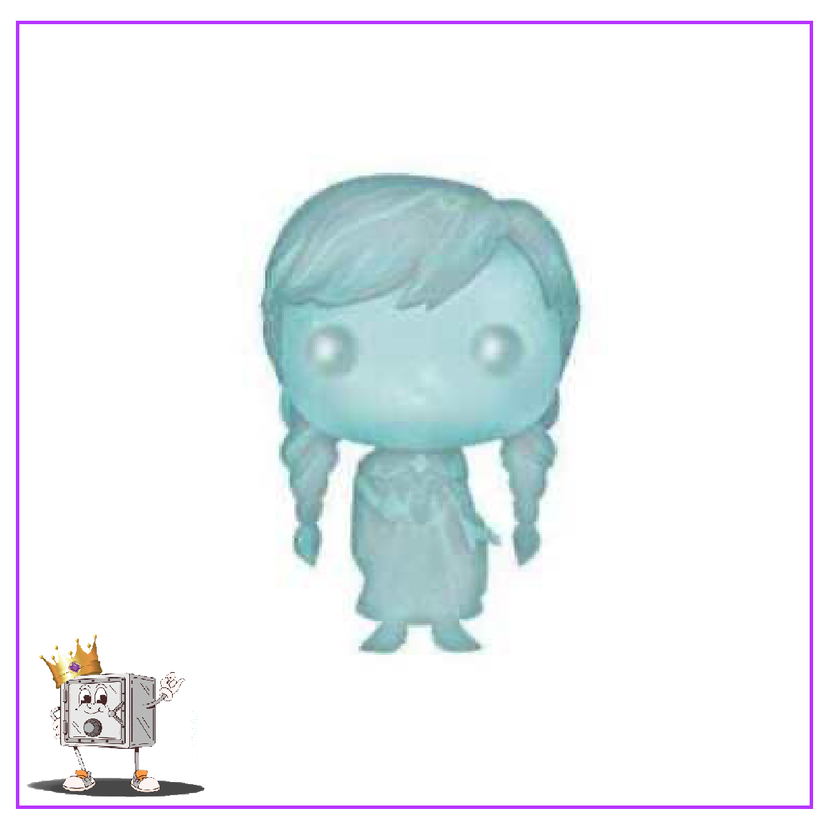 Funko Pop! Disney Frozen - Anna (Translucent) #81 SDCC Shared Exclusive