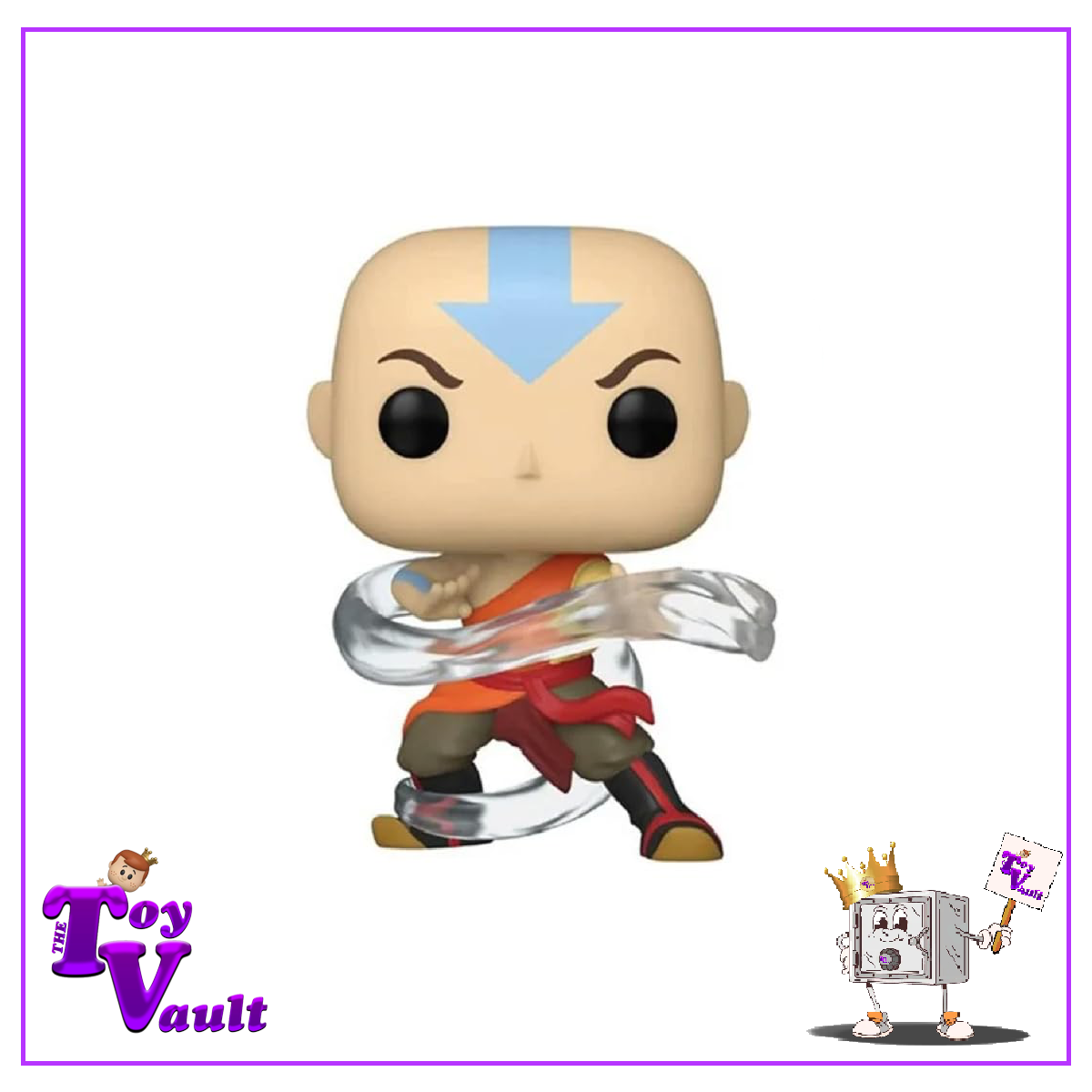 Funko Pop! Animation Avatar The Last Airbender - Aang (Waterbending) #1044 NYCC Shared Exclusive