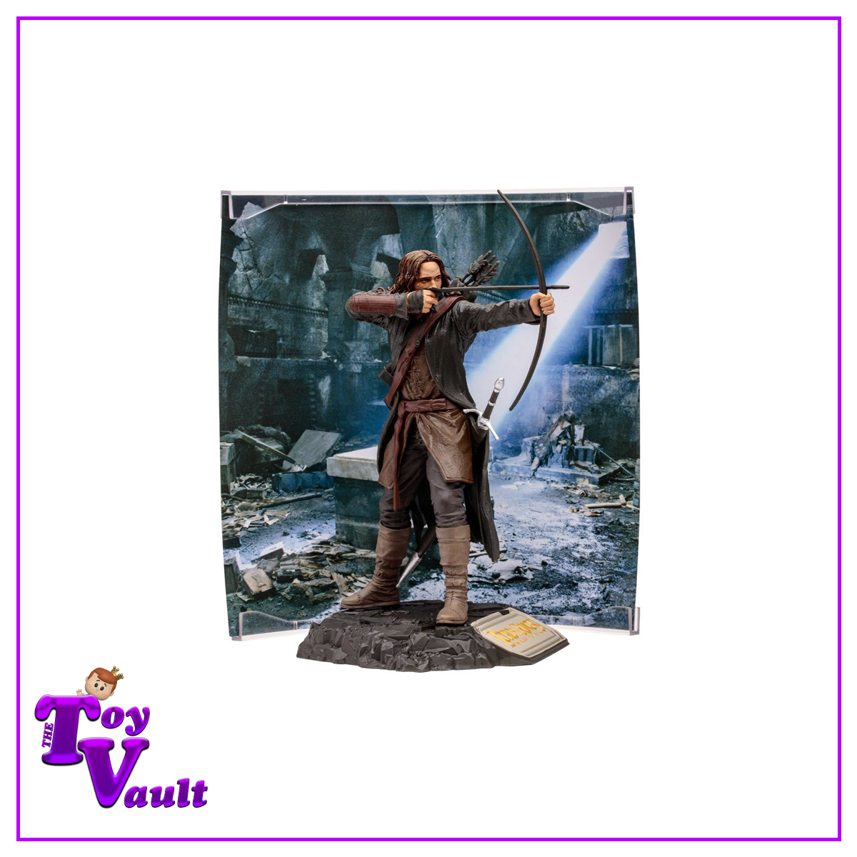 McFarlane Toys Movie Maniacs WB 100: The Lord of the Rings Aragorn Wave 5 Limited Edition 6-Inch Scale Posed Figure