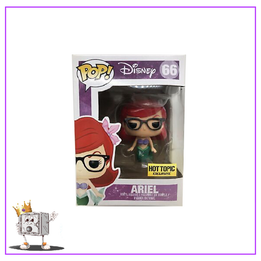 Funko Pop! Disney The Little Mermaid - Ariel (Nerd) #66 Hot Topic Exclusive