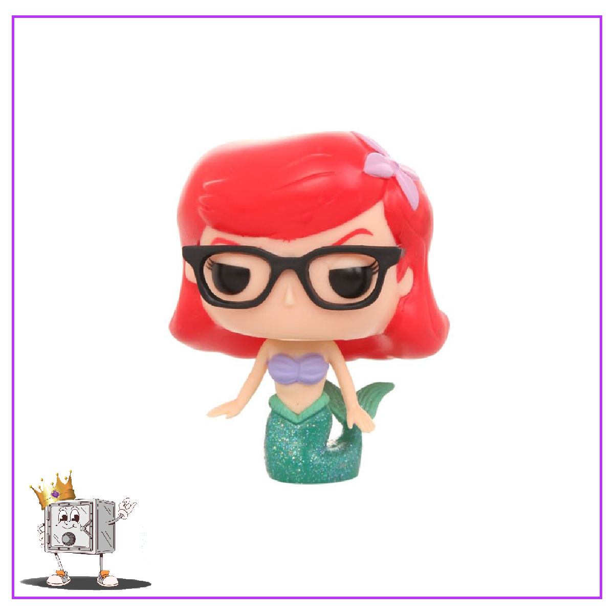 Funko Pop! Disney The Little Mermaid - Ariel (Nerd) #66 Hot Topic Exclusive