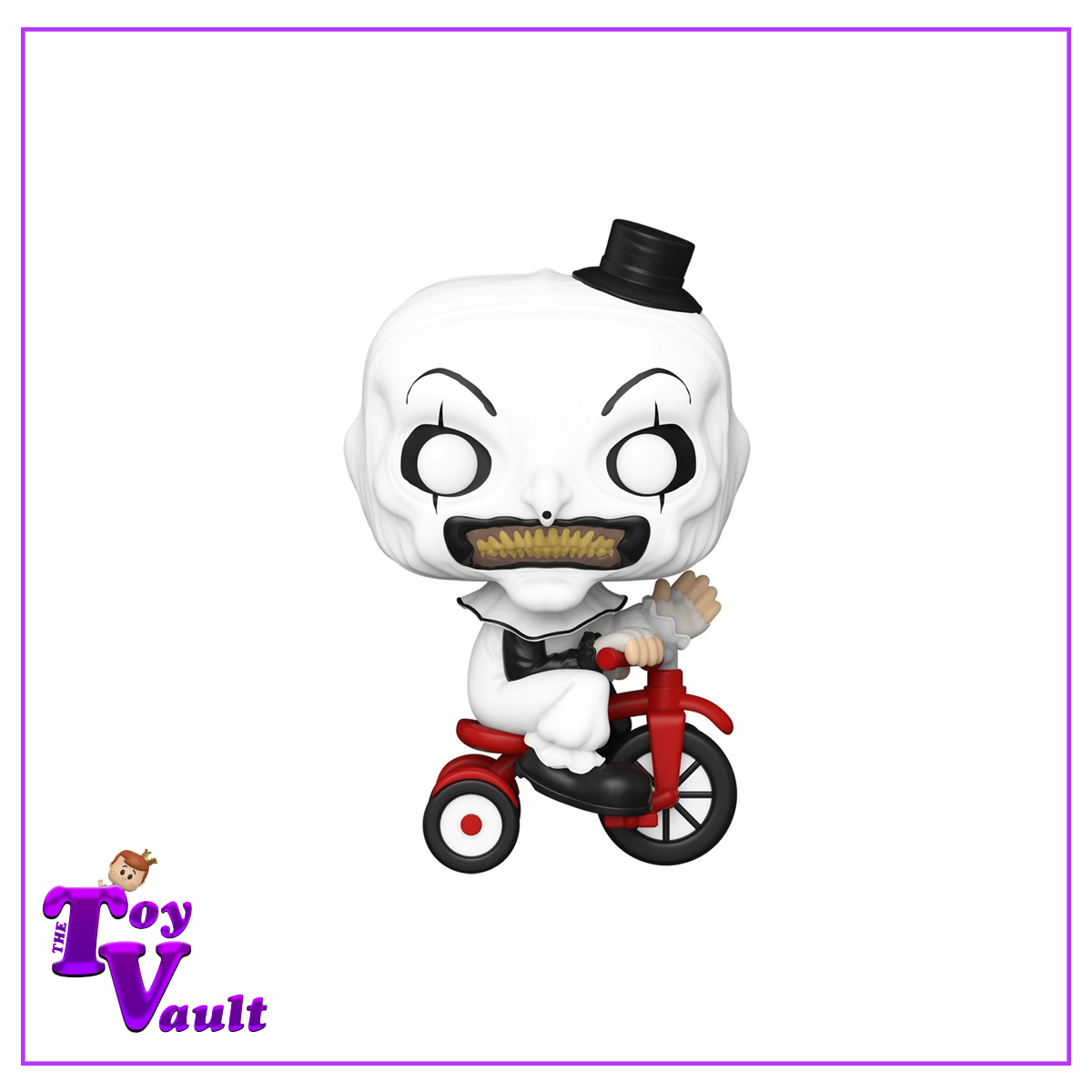 Funko Pop! Horror Movies Terrifier - Art the Clown with Bike #1591 Preorder